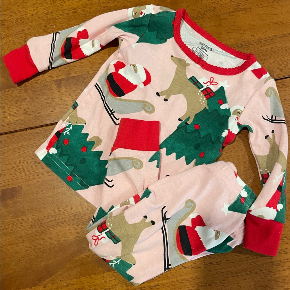 Carters Toddlers Christmas PJs